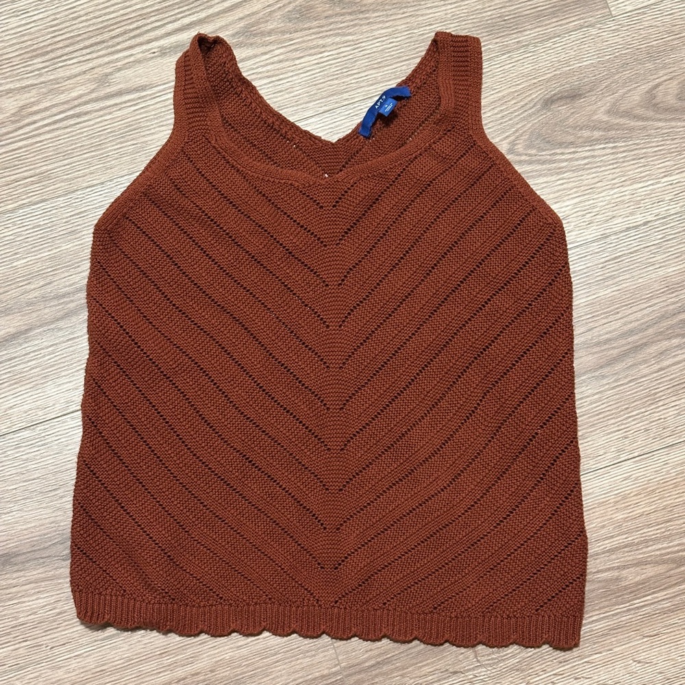 Apt. 9 Terracotta Knit Top